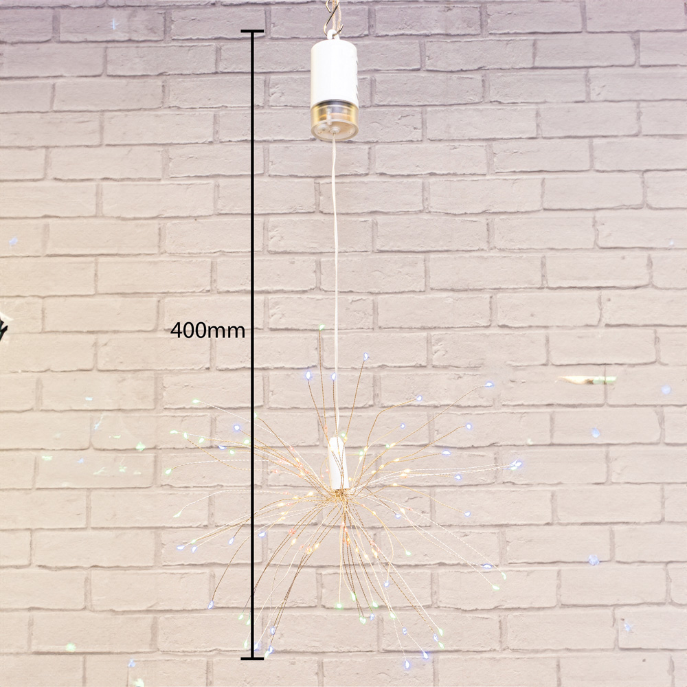 St Helens 40 Multicolour LED Firework Hanging Light Image 5