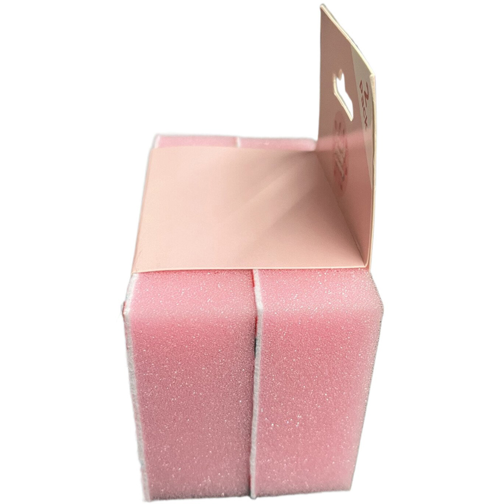 Pack of 2 Strawberry Printed Sponges - Pink Image 3