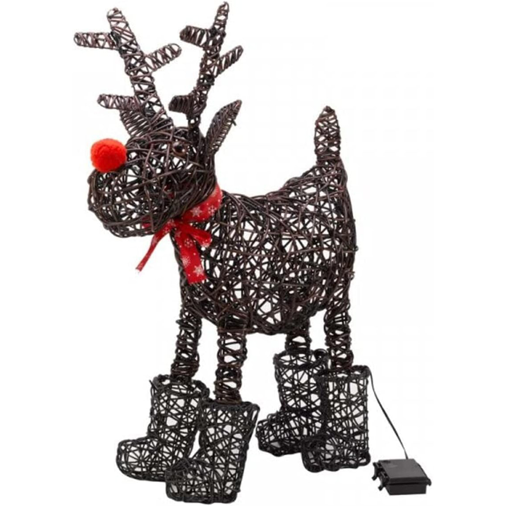 Marco Paul LED Sparkly Rudolph Image 2