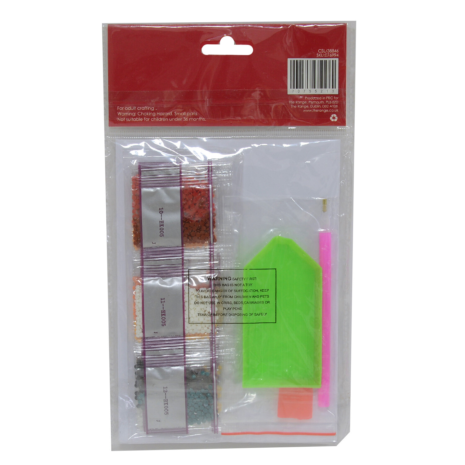 Pack of 2 Christmas Diamond Cards - Robin and Santa Image 2