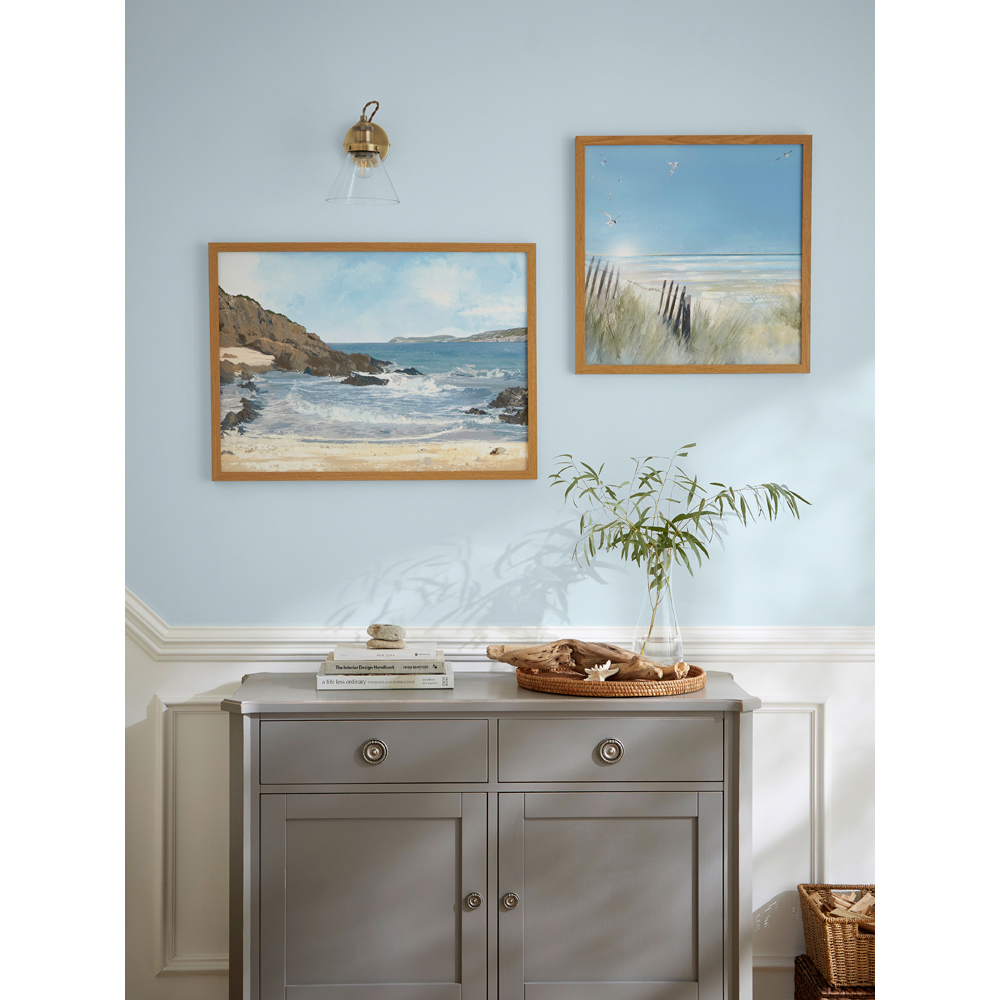 Laura Ashley Rocky Cove Wooden Frame Wall Art 50 x 70cm Image 2