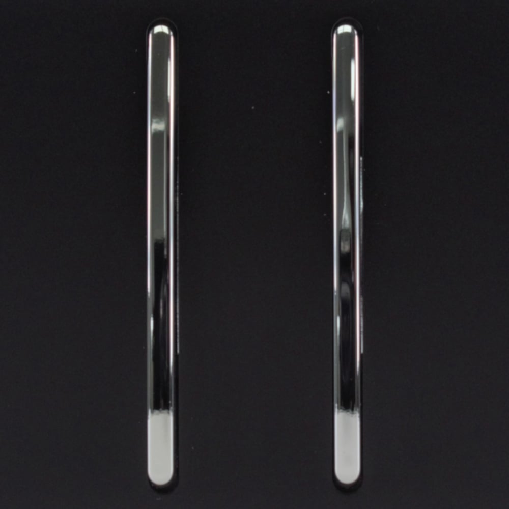 Trendi Switch 2 Gang 10amp Intermediate Matt Black Rocker Light Switch Image 2