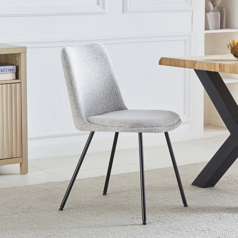 Artemis Home Lecce Set of 2 Beige Dining Chairs Image 2