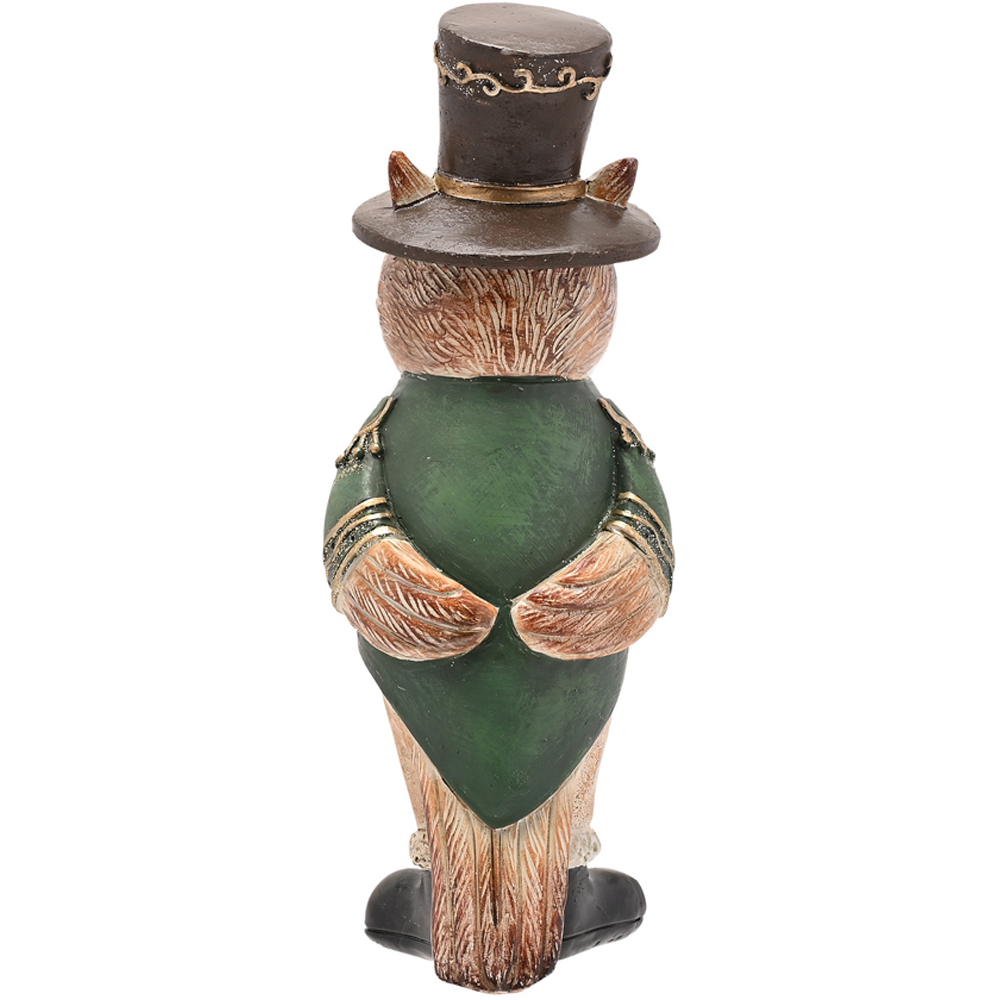The Seasonal Gift Co. Christmas Owl Top Hat Christmas Figurine Image 4