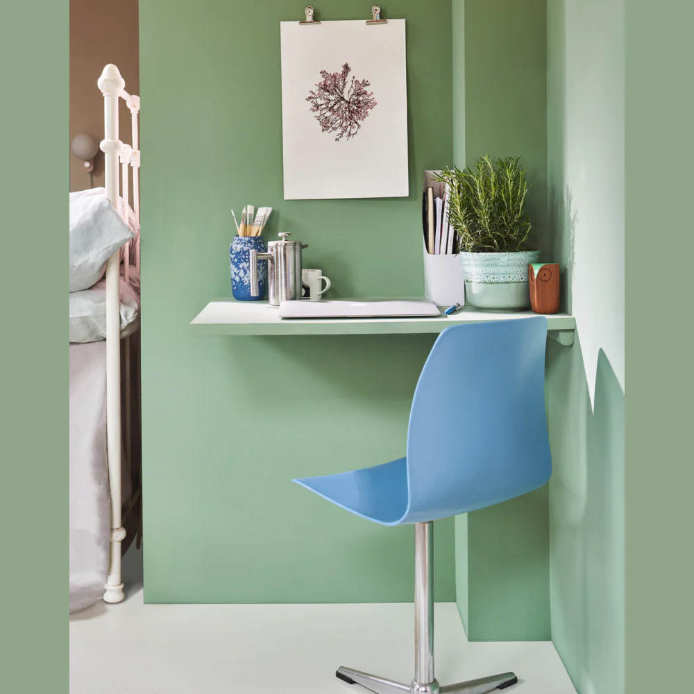 Farrow & Ball Dead Flat Breakfast Room Green Matt Paint 5L Image 4