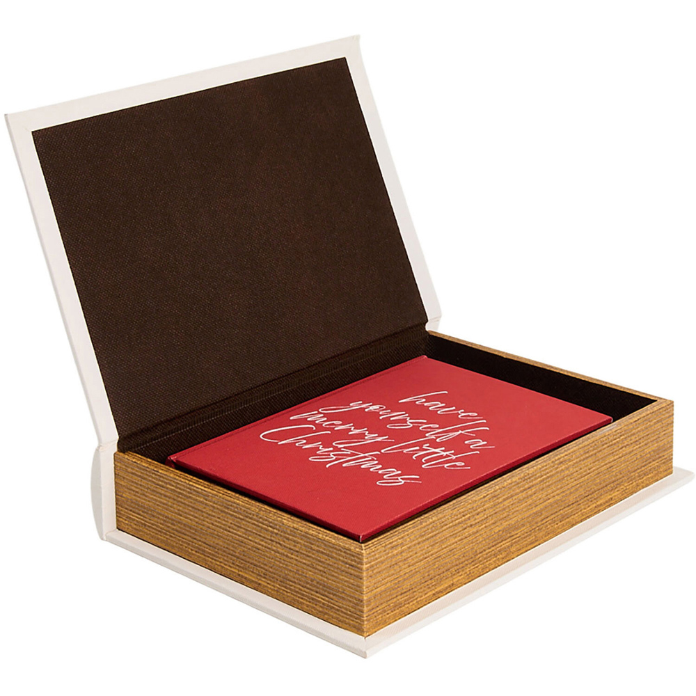Set of 2 Festive Cocktails Book Boxes Image 4