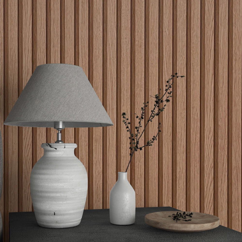 Galerie Industrial Effects Panelled Brown Wallpaper Image 4