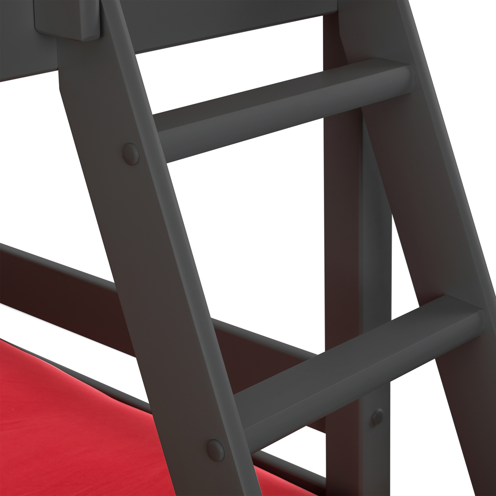 Julian Bowen Merlin Anthracite Sleeper Bunk Bed Image 8