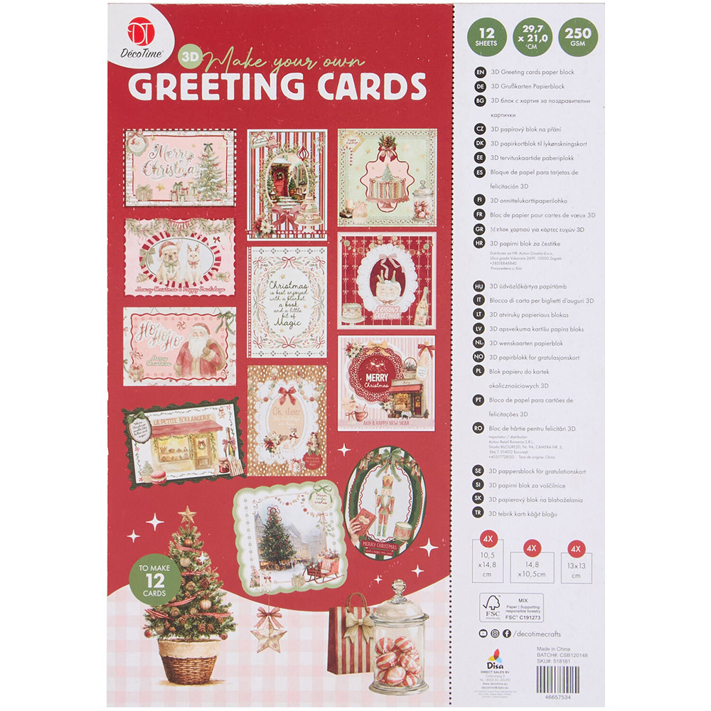 Make Your Own Christmas Cards Set Image 9