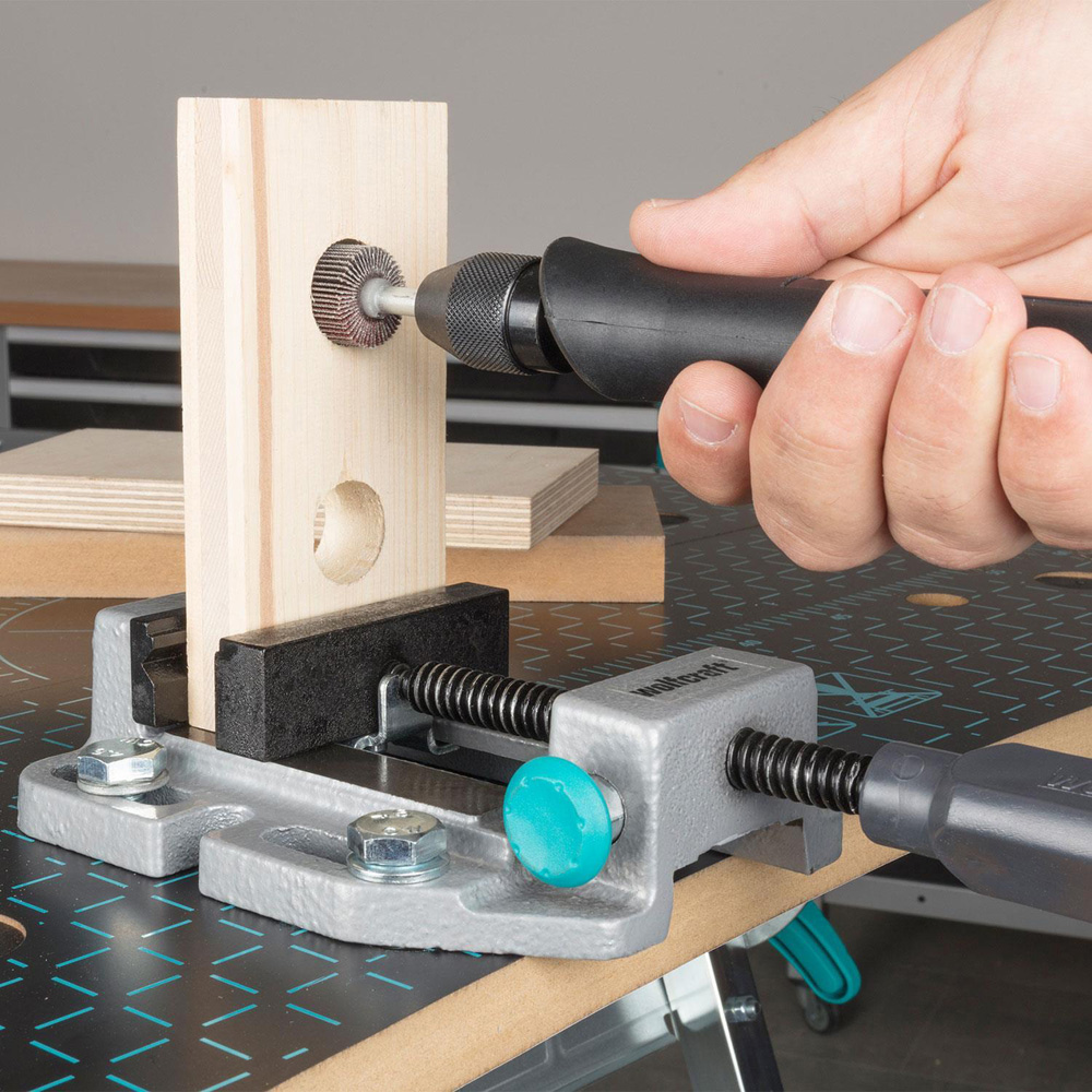 Wolfcraft R226767 Machine Vice Jaw with Quick Adjuster 80mm Image 2