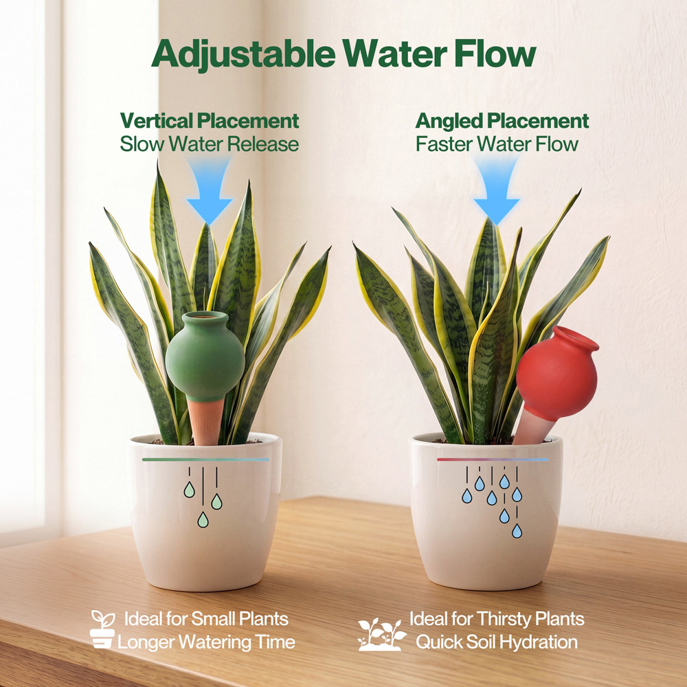 TOQUE Terracotta Self-Watering Plant Spike 8 Pack Image 6