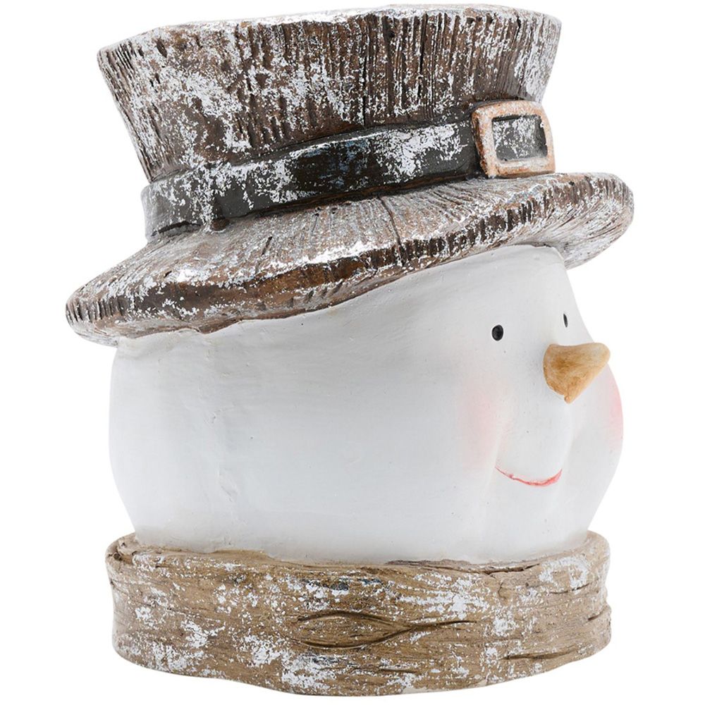 The Seasonal Gift Co. Snowman Planter Image 2