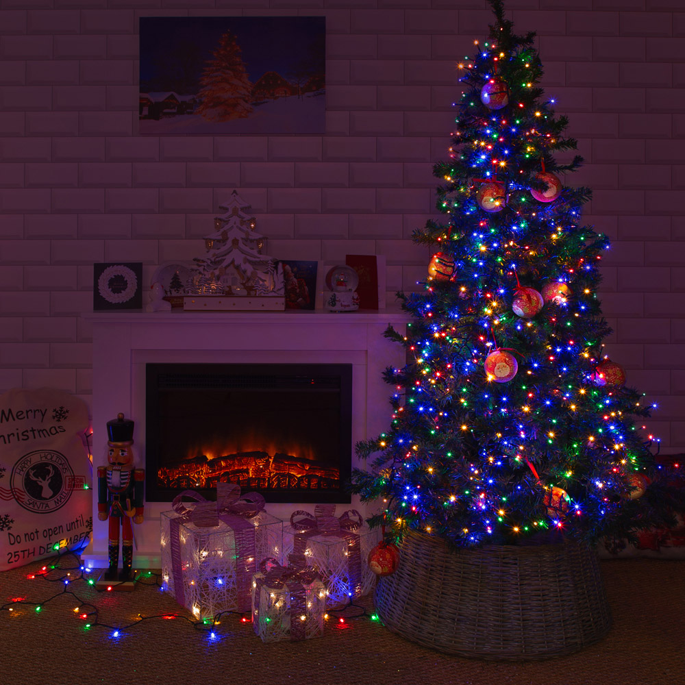 The Christmas Workshop 960 Multicolour LED Cluster String Light Image 5