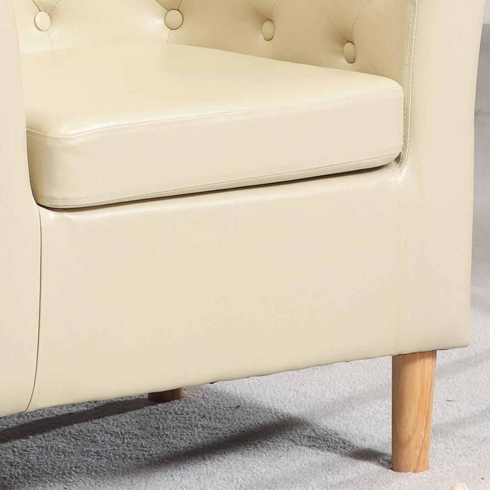 Artemis Home Lodi Cream Tub Chair Image 3