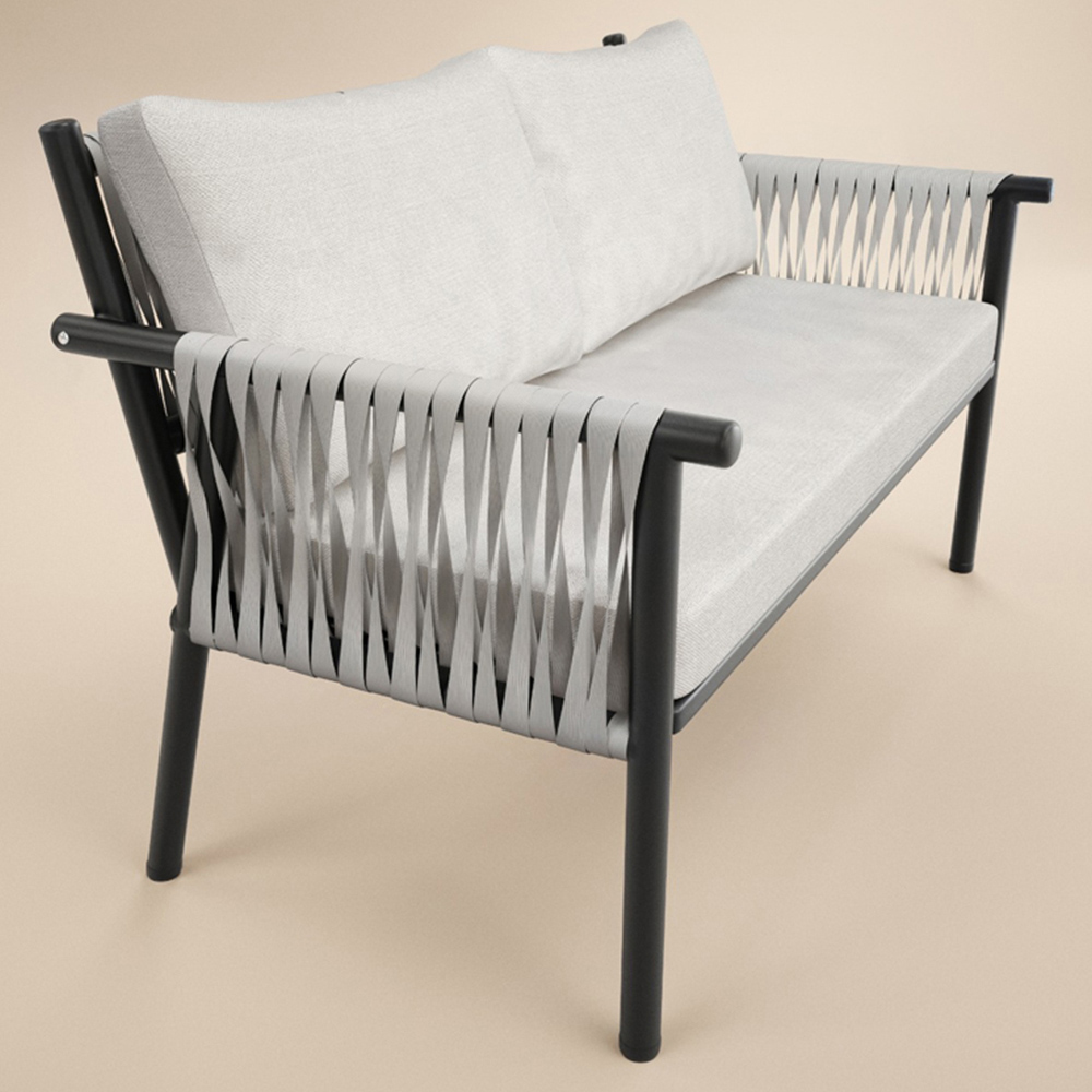 SOLACE+CO Kalina 4 Seater Garden Lounge Set Image 4