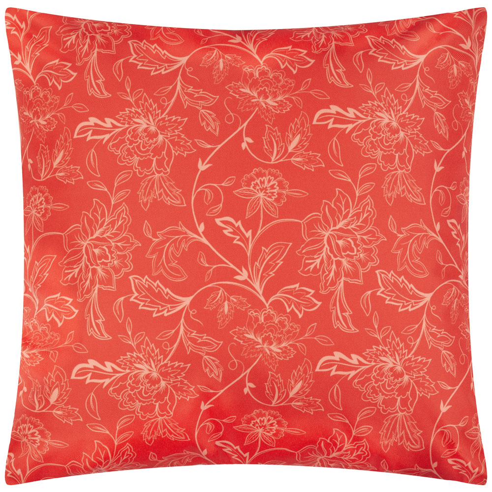 furn. Anemone Multicolour Limes Printed Polyester Filled Outdoor Cushion 45 x 45cm Image 2