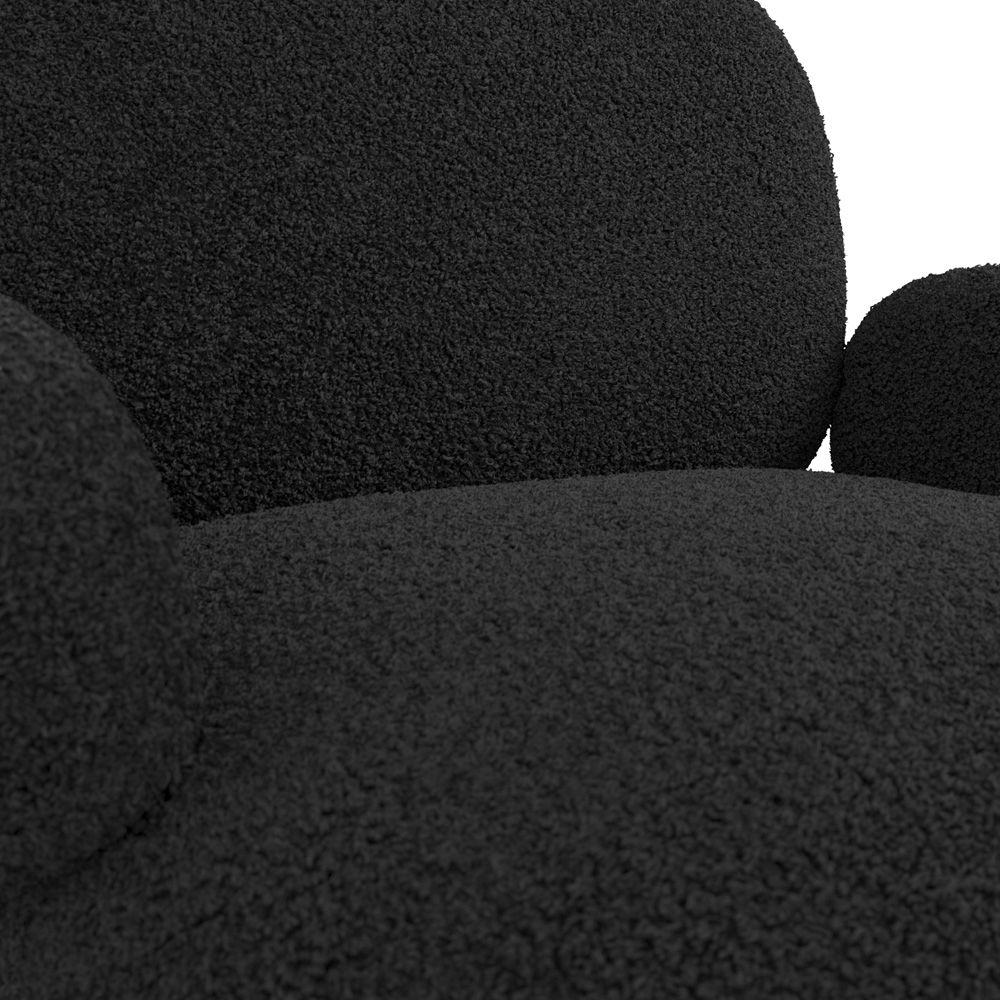 LPD Home Avery Black Accent Chair Image 6