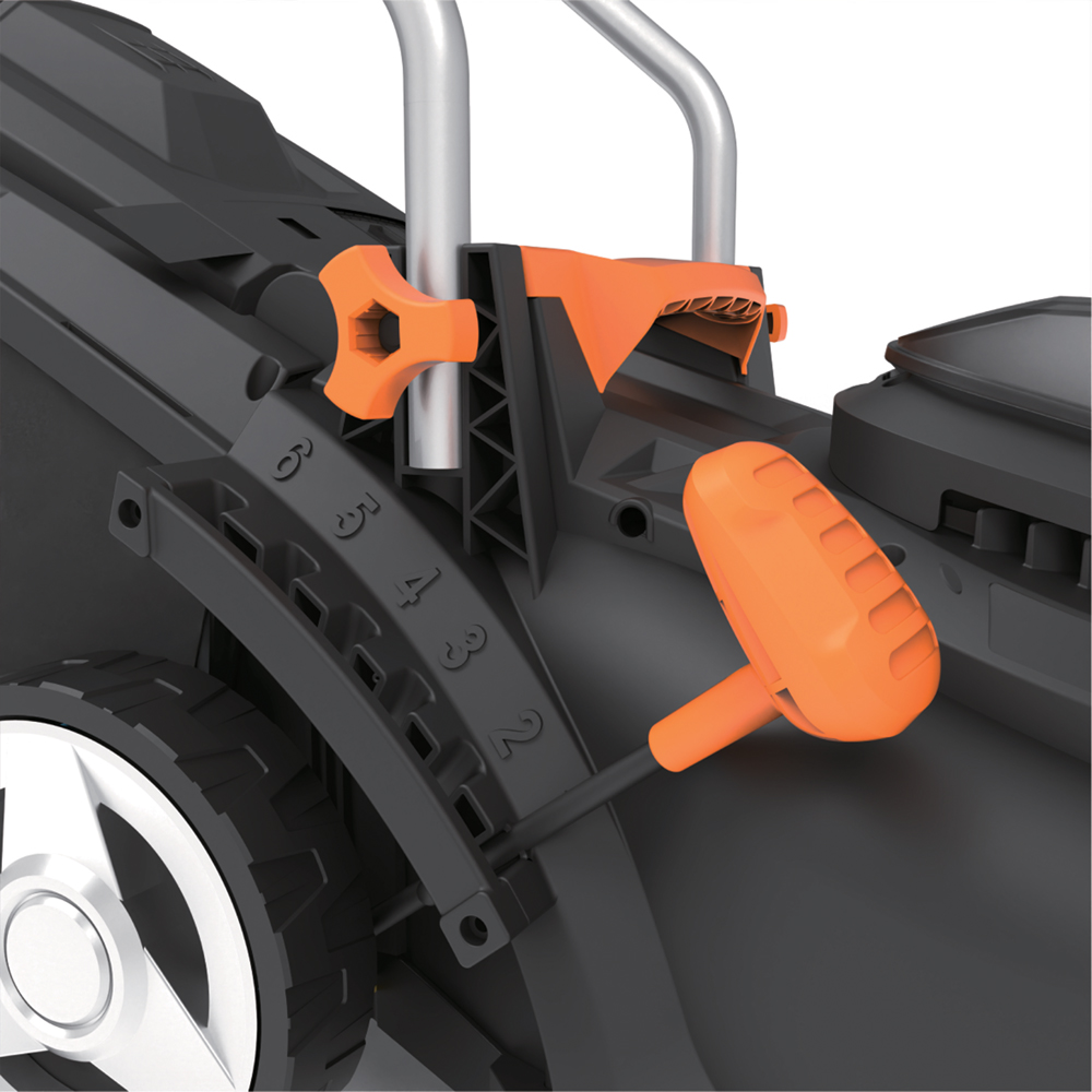 Worx WG733E 20V Cordless Brushless 33cm Lawn Mower with Battery and Charger Image 7