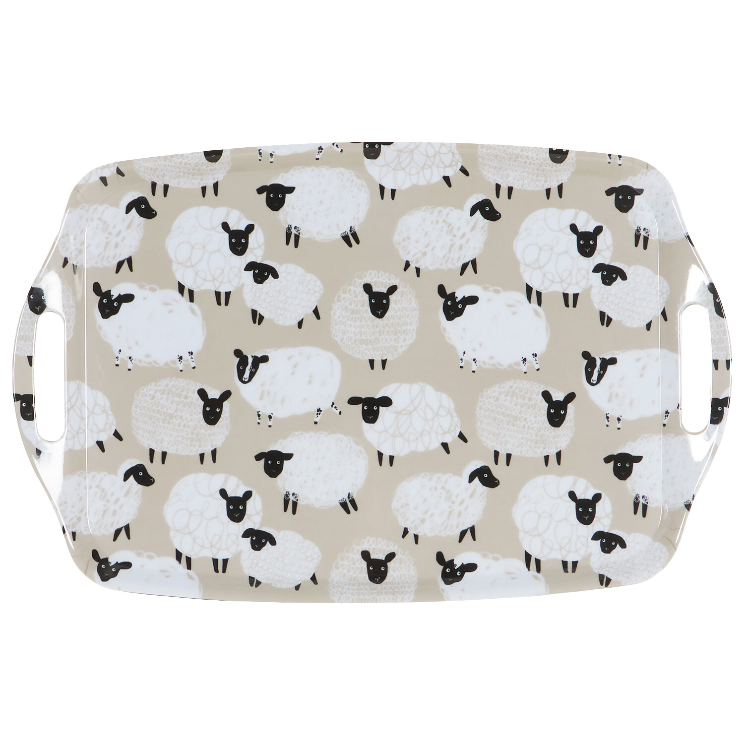 Highland Flock Large Tray - Multicolour Image 1