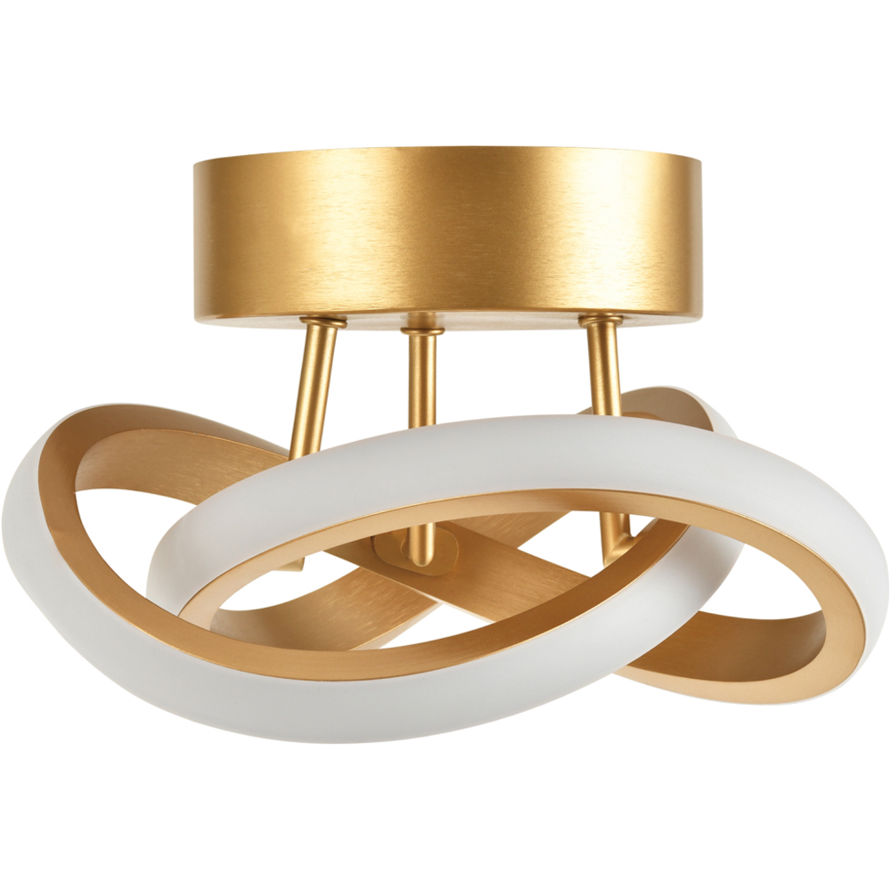 Happy Homewares 1253 Lumens Gold LED Ceiling Light Image 5