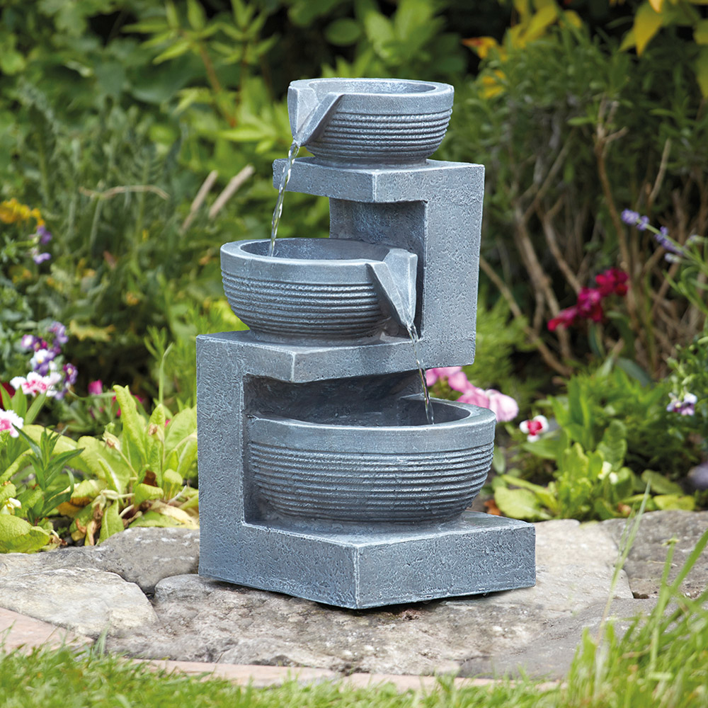 Garden Gear 3 Tier Bowl Water Feature Image 4