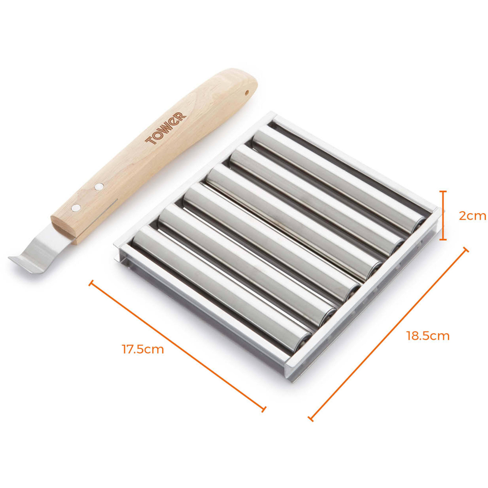 Tower Stainless Steel Hot Dog Roller Image 9