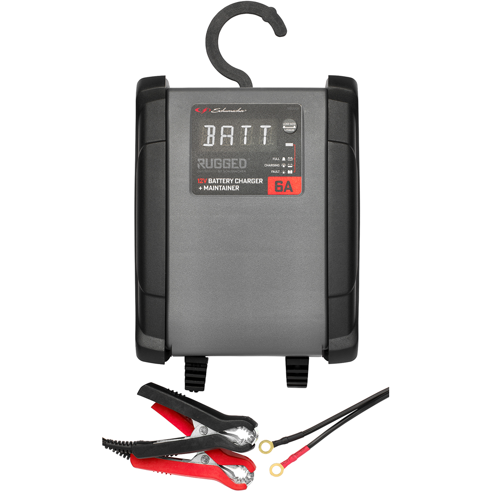 Schumacher SPX459 Rugged 12V Battery Charger and Maintainer 6A Image 4