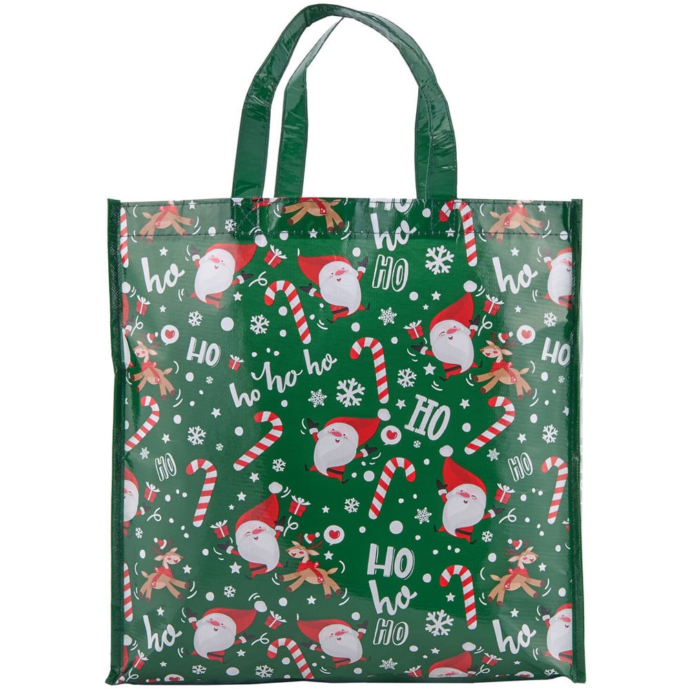 Assorted Cute Santa Shopper Bag Multicolour Image 5