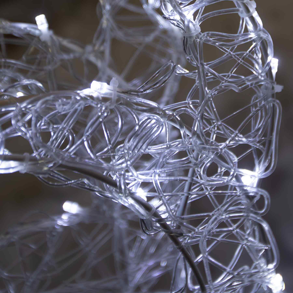 The Christmas Centre 300 LED Soft Acrylic Light-Up Elegant Stag Reindeer 4.5ft Image 6