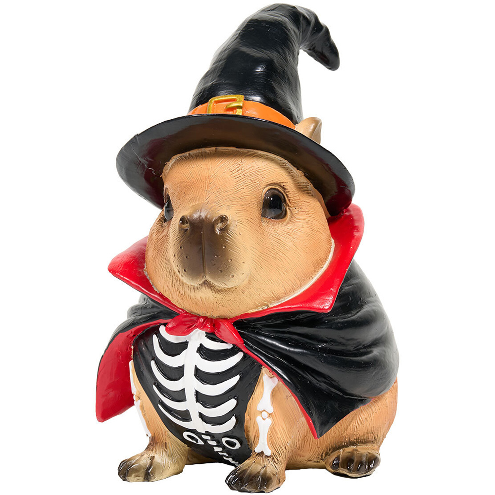 Capybara Wizard Halloween Ornament Image 2