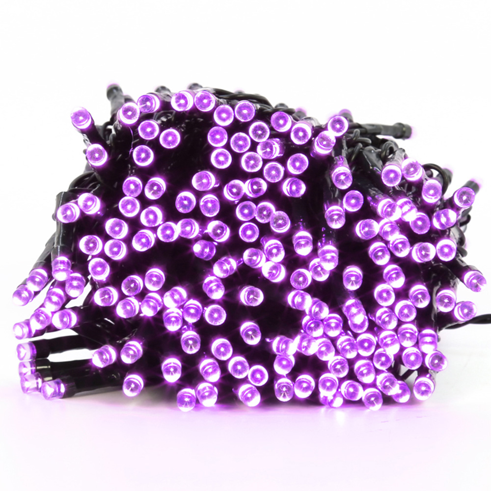 The Christmas Workshop 300 Purple LED String Light Image 2