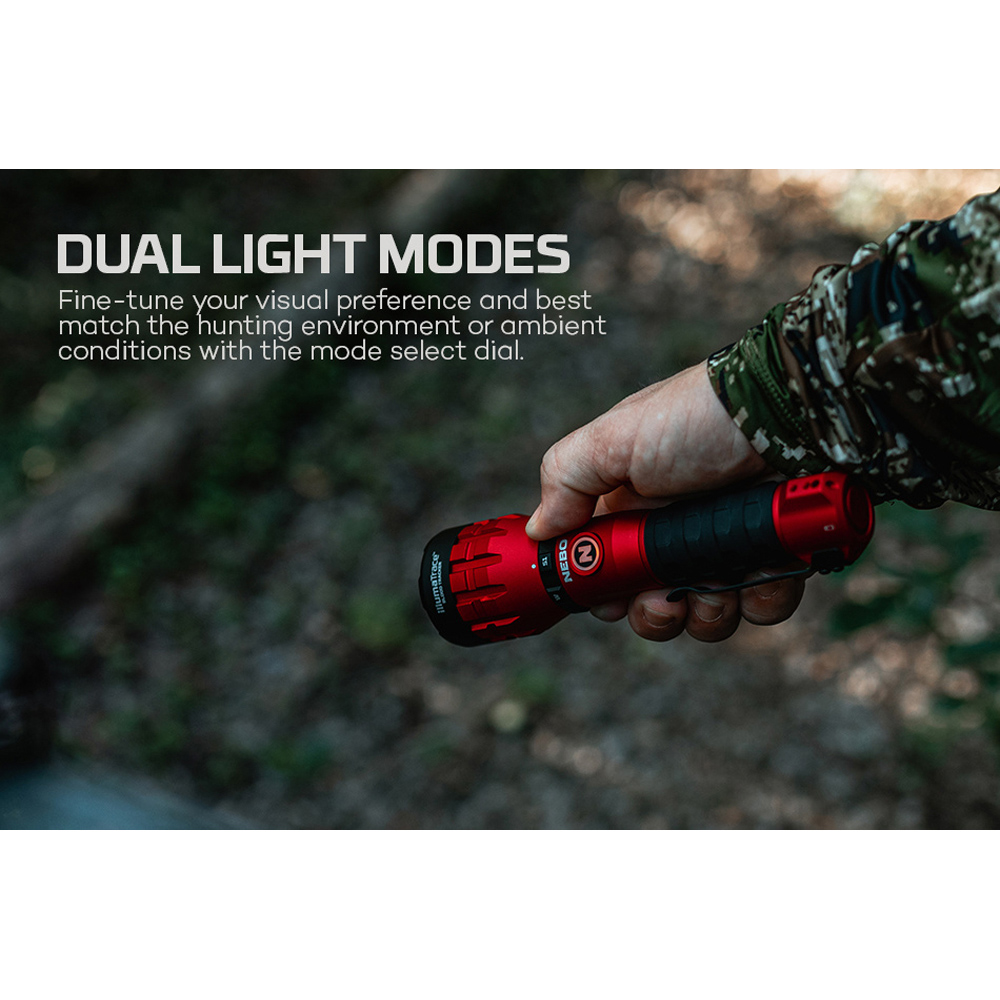Nebo IllumaTrace Blood Tracker 190 Lumens Rechargeable White Flashlight with Blood-Tracking Mode Image 5