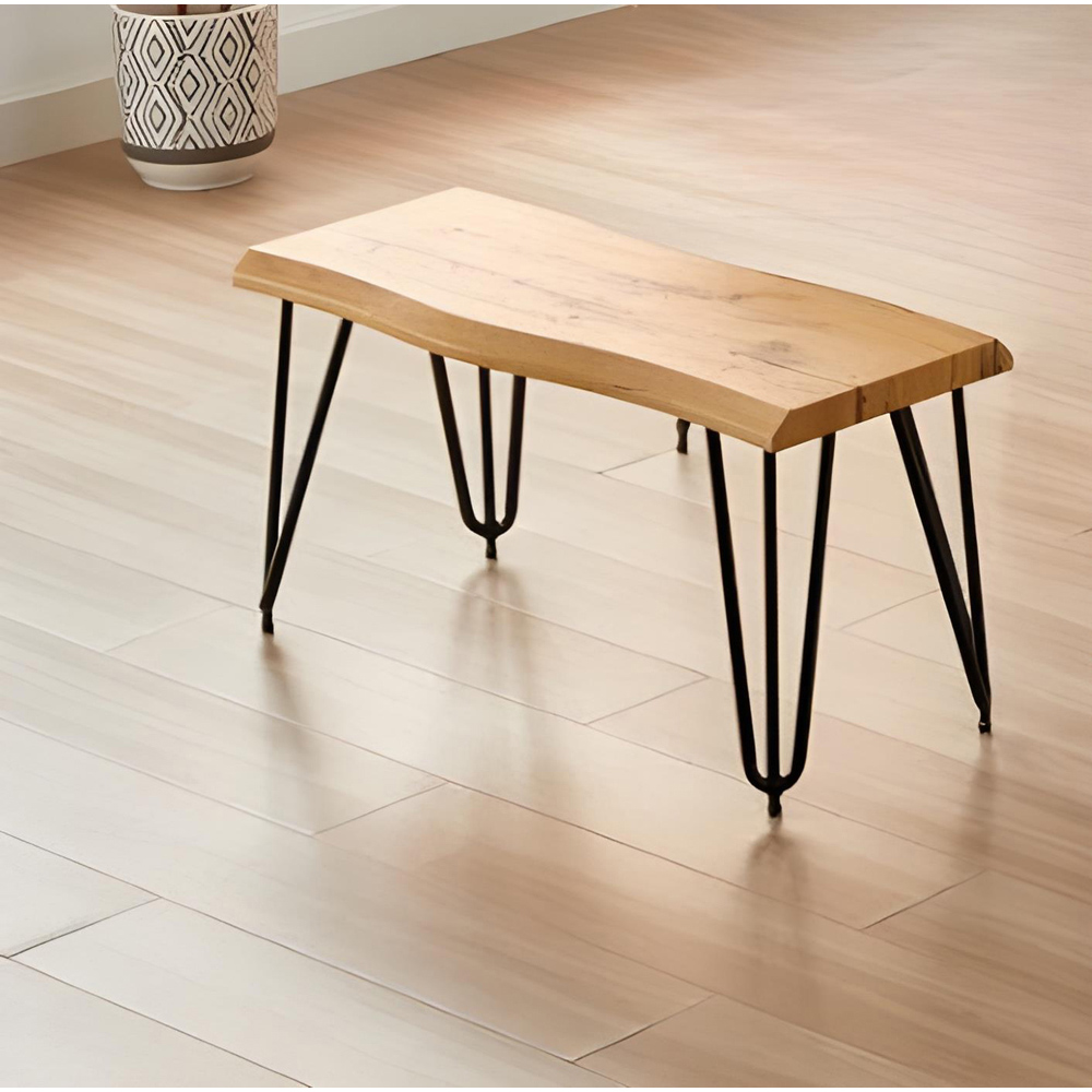 Kosy Koala 4 Seater Rustic Wooden Dining Set Image 2