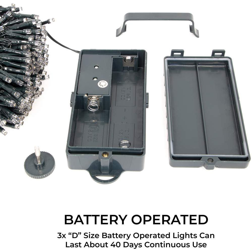 The Christmas Workshop 400 LED Multicolour String Light Image 9