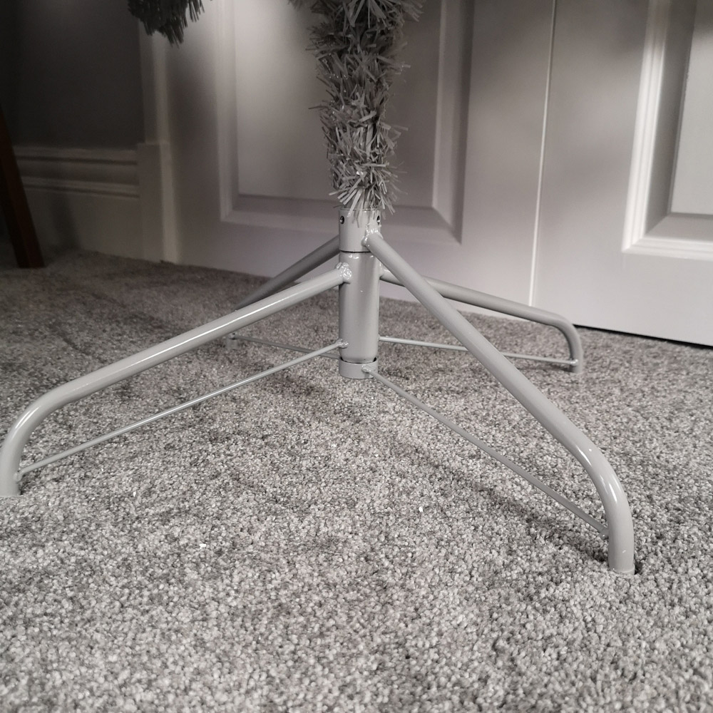 Premier Grey Snow Fir Artificial Christmas Tree 7ft Image 6