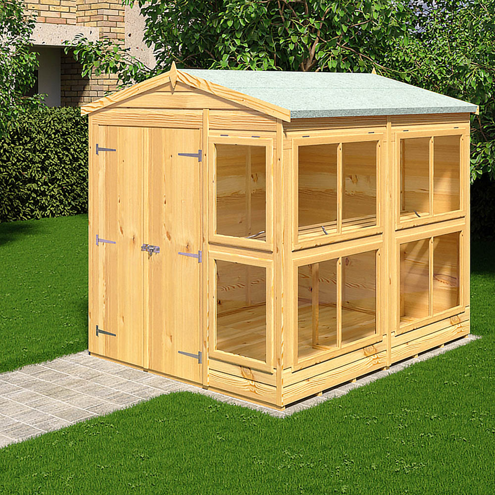 Shire 6 x 8ft Sun Hut Image 2