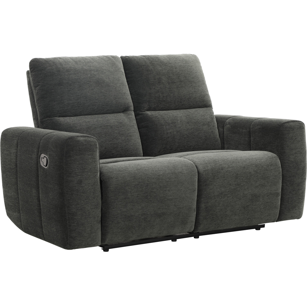 Holborton Manual Recliner Sofa Dark Olive 2 Seater Image 6