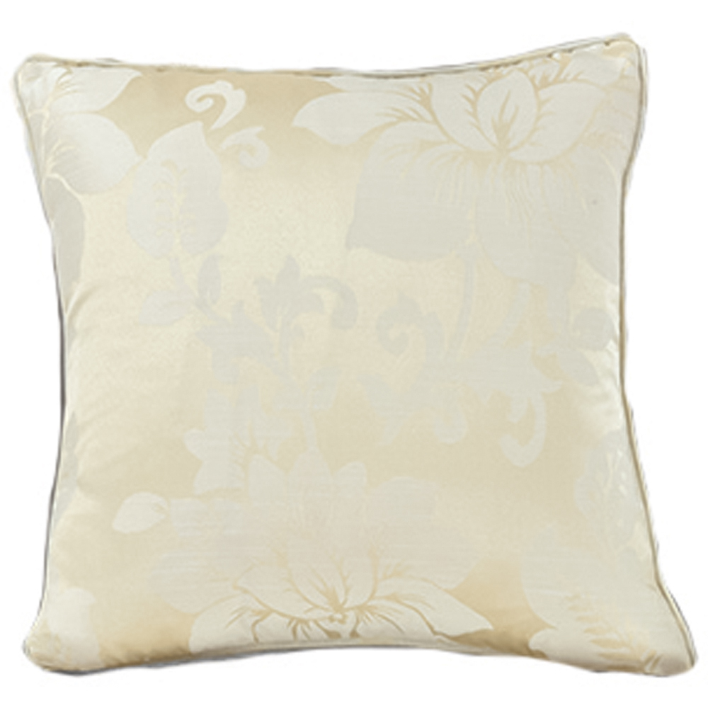 Intimates Iris Cream Filled Cushion 43 x 43cm 2 Pack Image 1