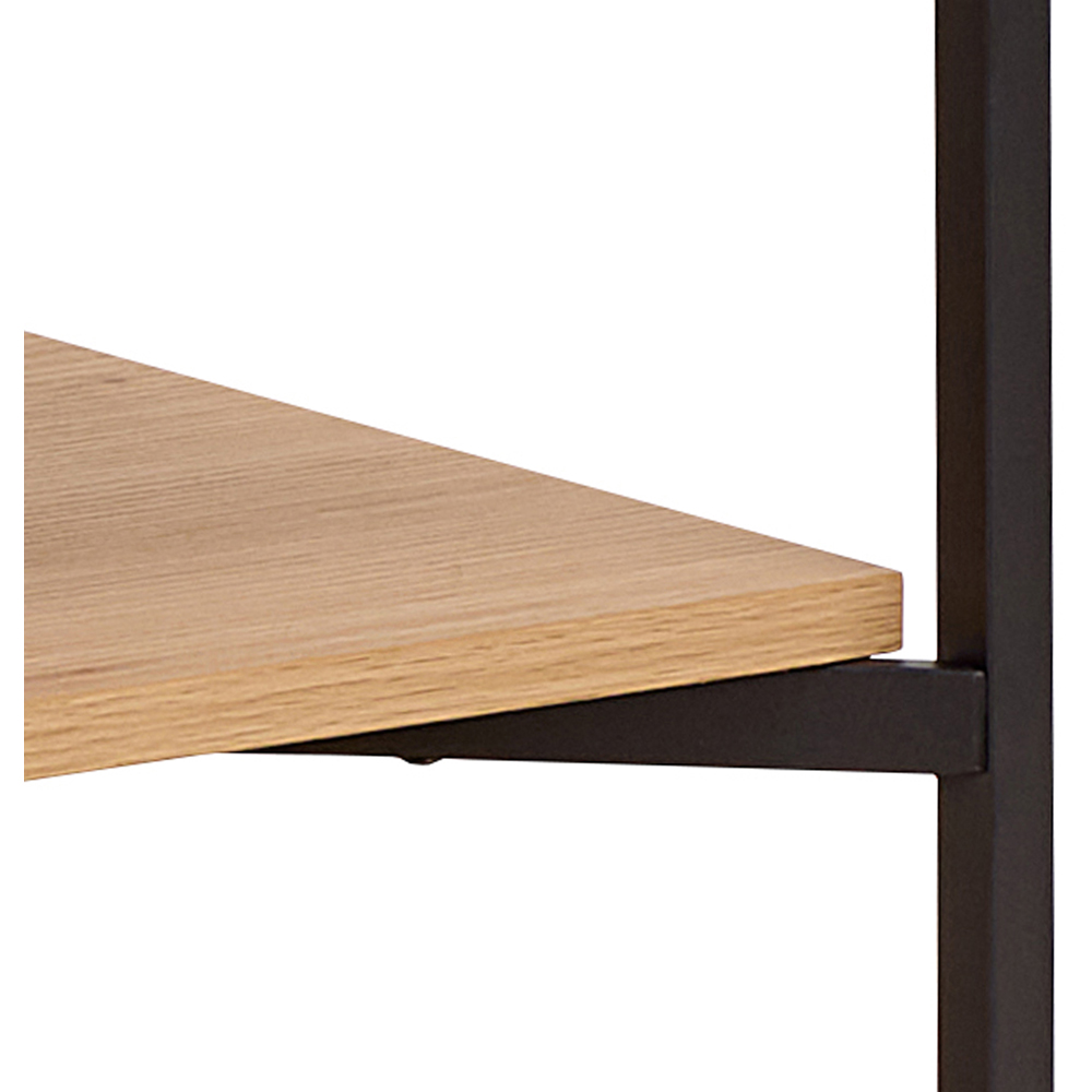 Florence Jaipur 2 Door 2 Shelf Oak Cabinet Image 8