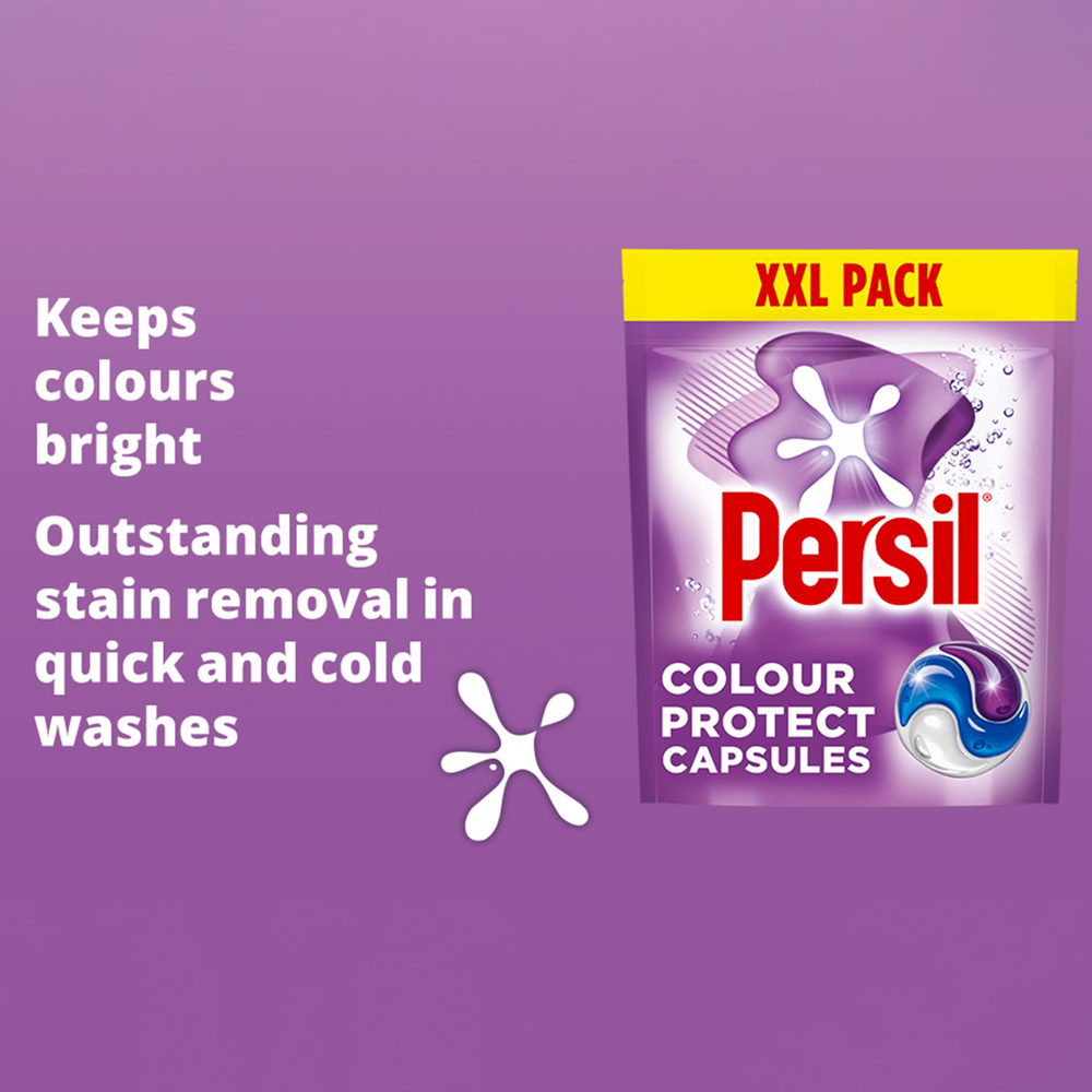 Persil Colour Protect 3 in 1 Washing Capsules 48 Washes 1.012kg 6 Pack Image 8