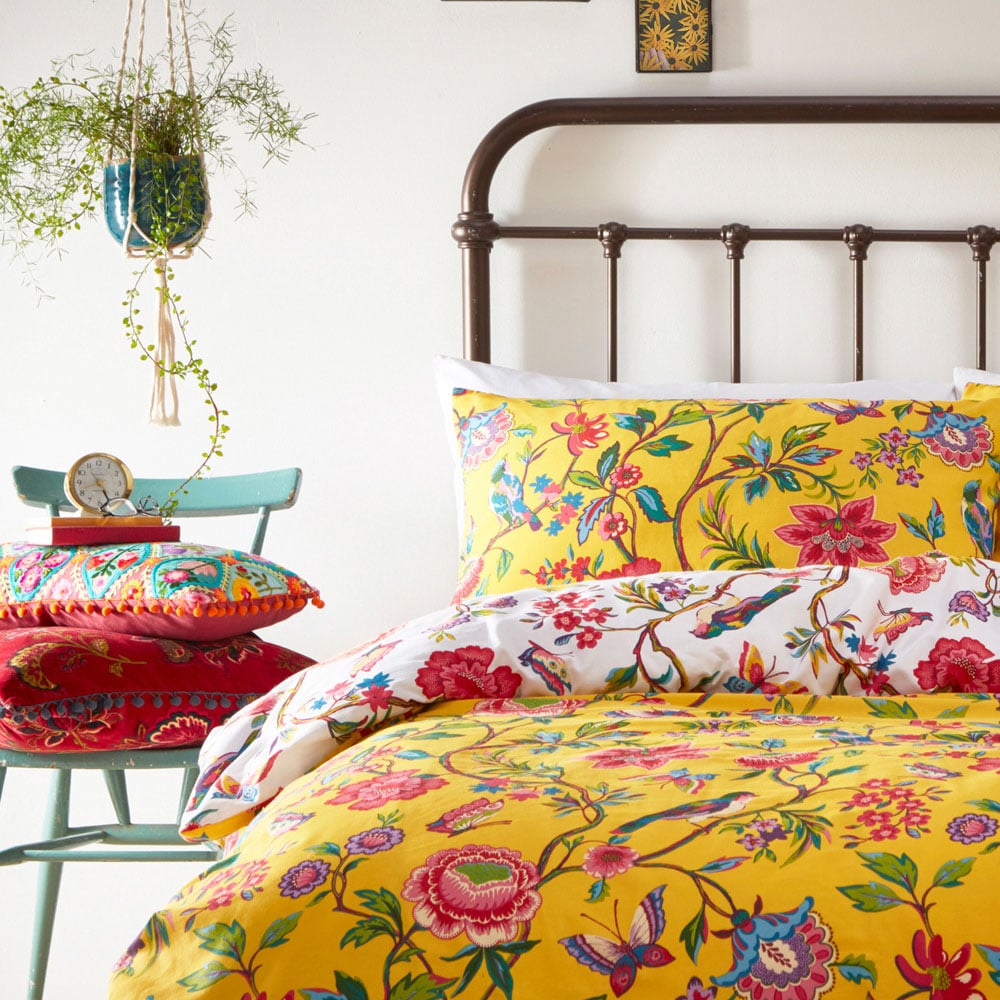 furn. Pomelo Super King Yellow Duvet Set Image 2