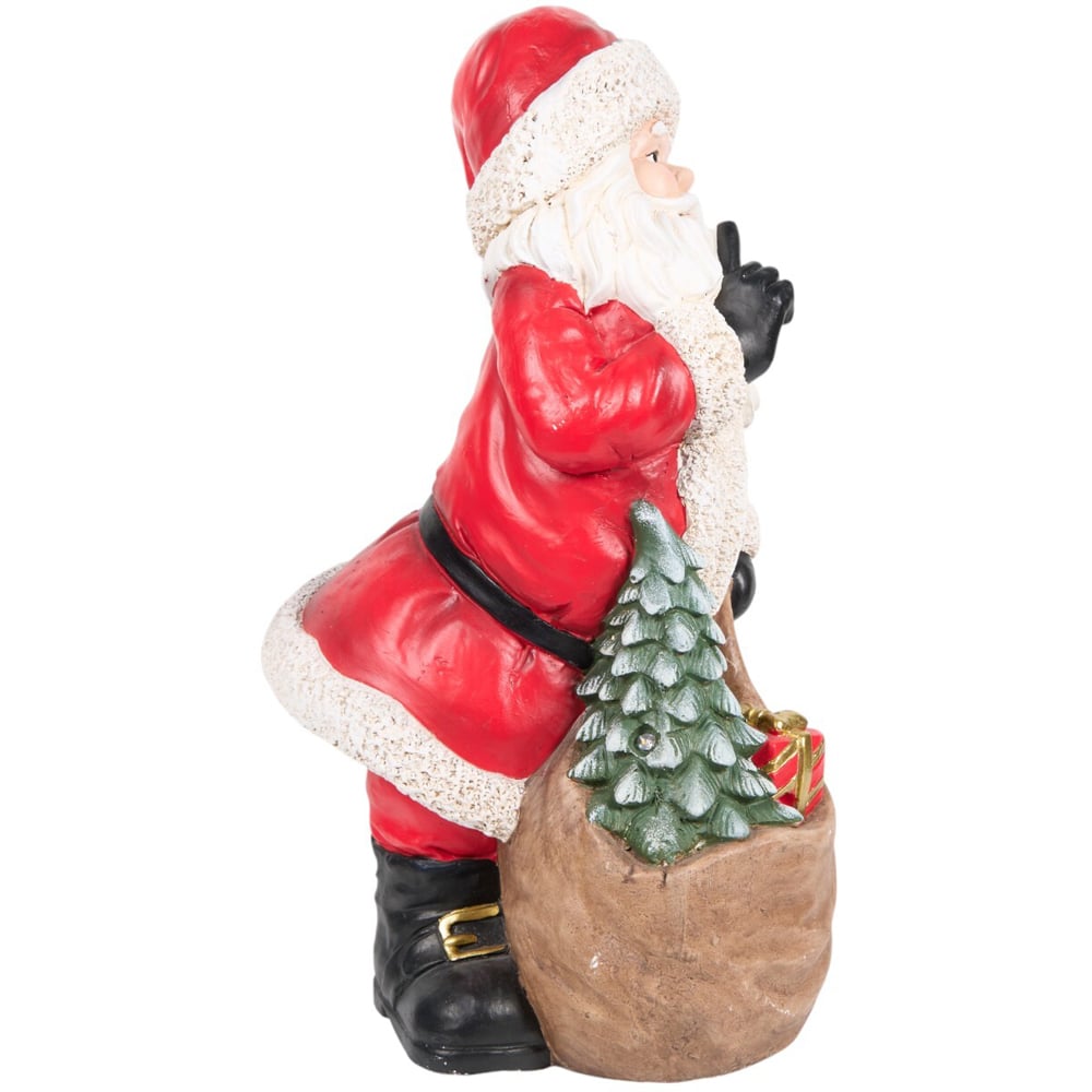 Santa with LED Standing DecorationRed Image 2