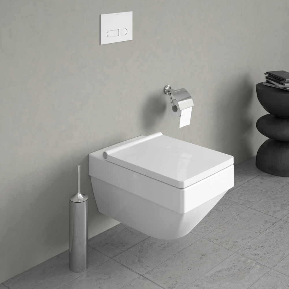 Duravit Vero Air White Toilet Seat and Cover 378 x 469mm Image 2