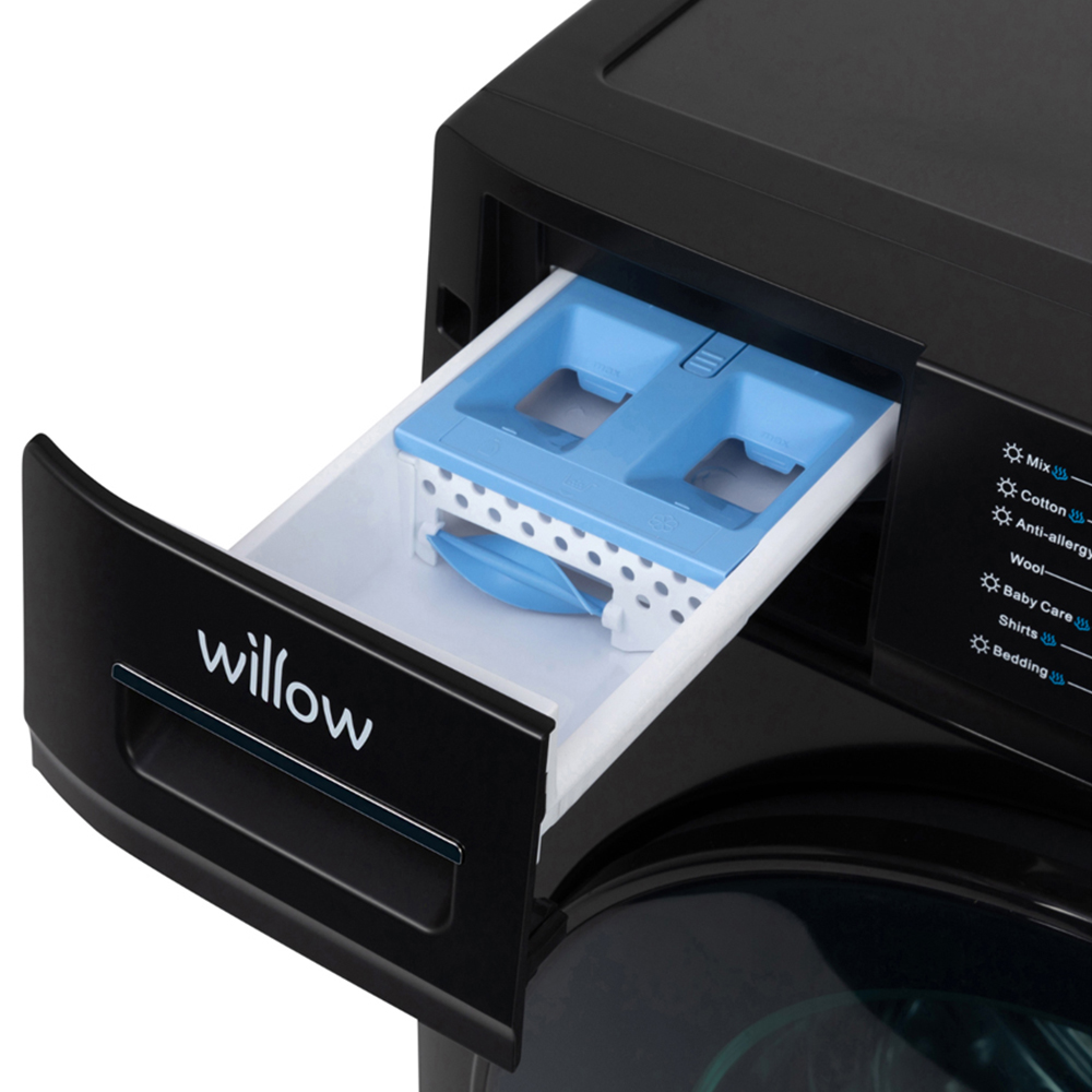 Willow Appliances WWDE8514BL Black 8kg Washer Dryer Image 6