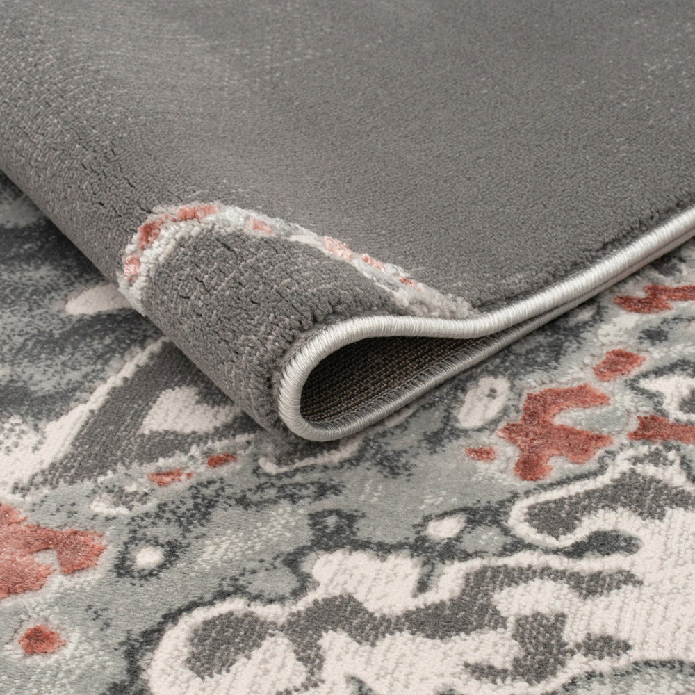 Smart Living Parma Pink Carved Rug 80 x 150cm Image 3