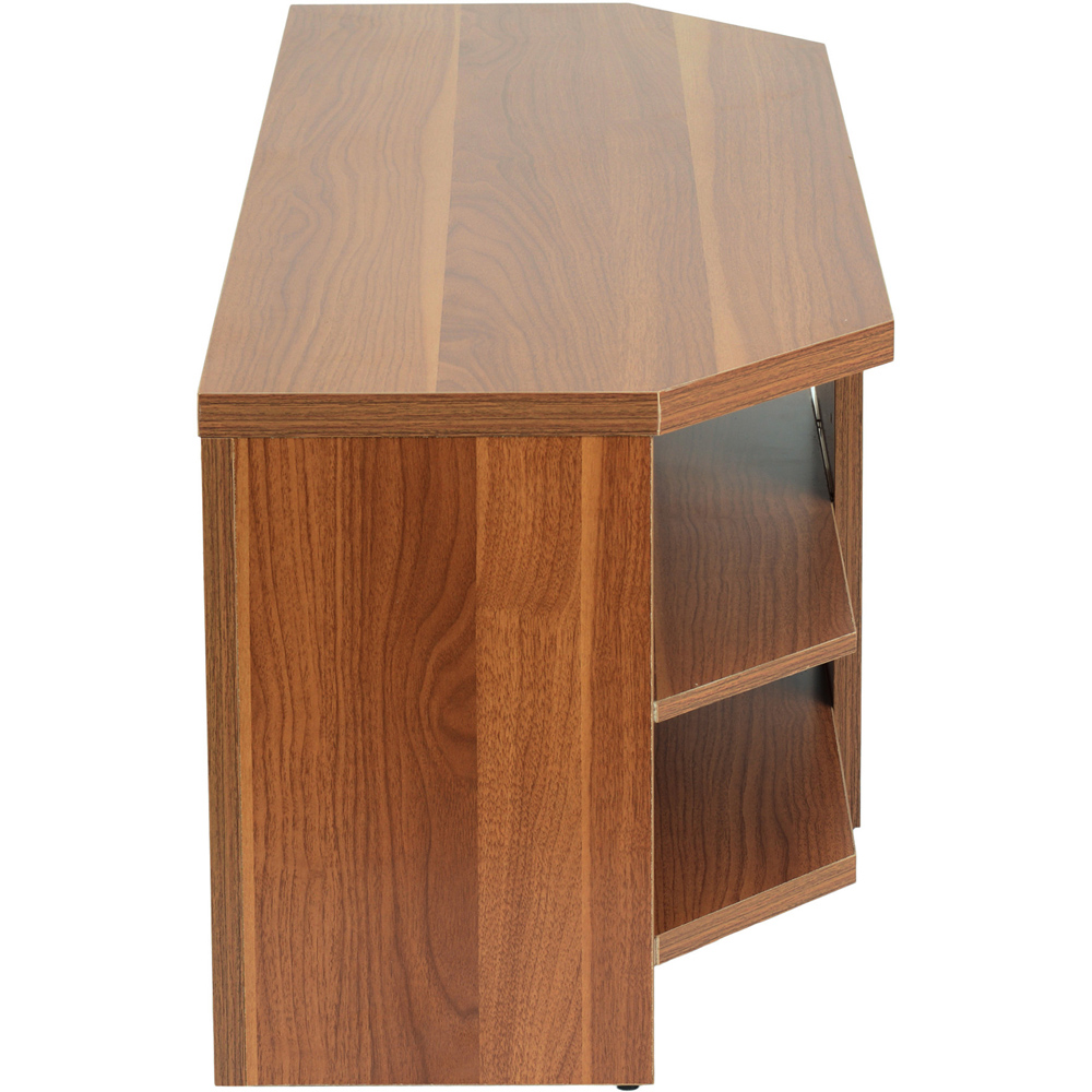 TTAP Memphis 2 Shelf Walnut TV Stand Image 4