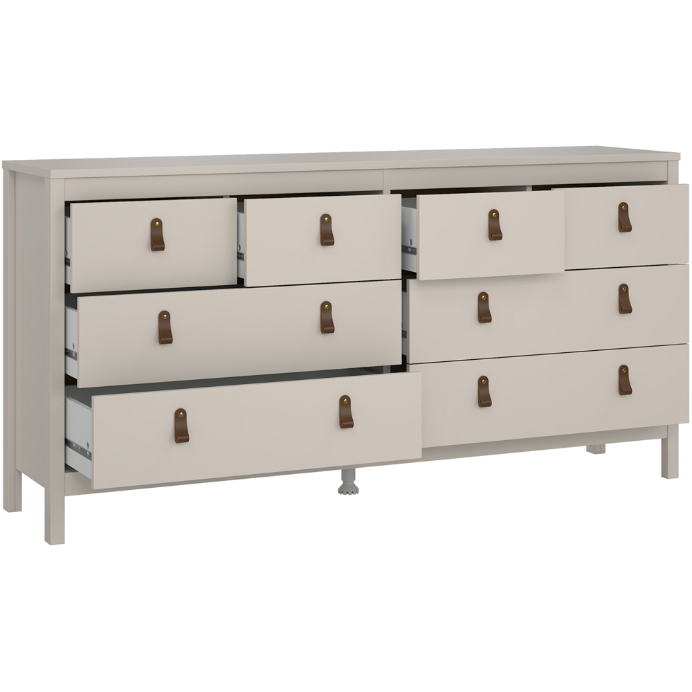 Florence Barcelona 8 Drawer Cashmere Double Dresser Image 3