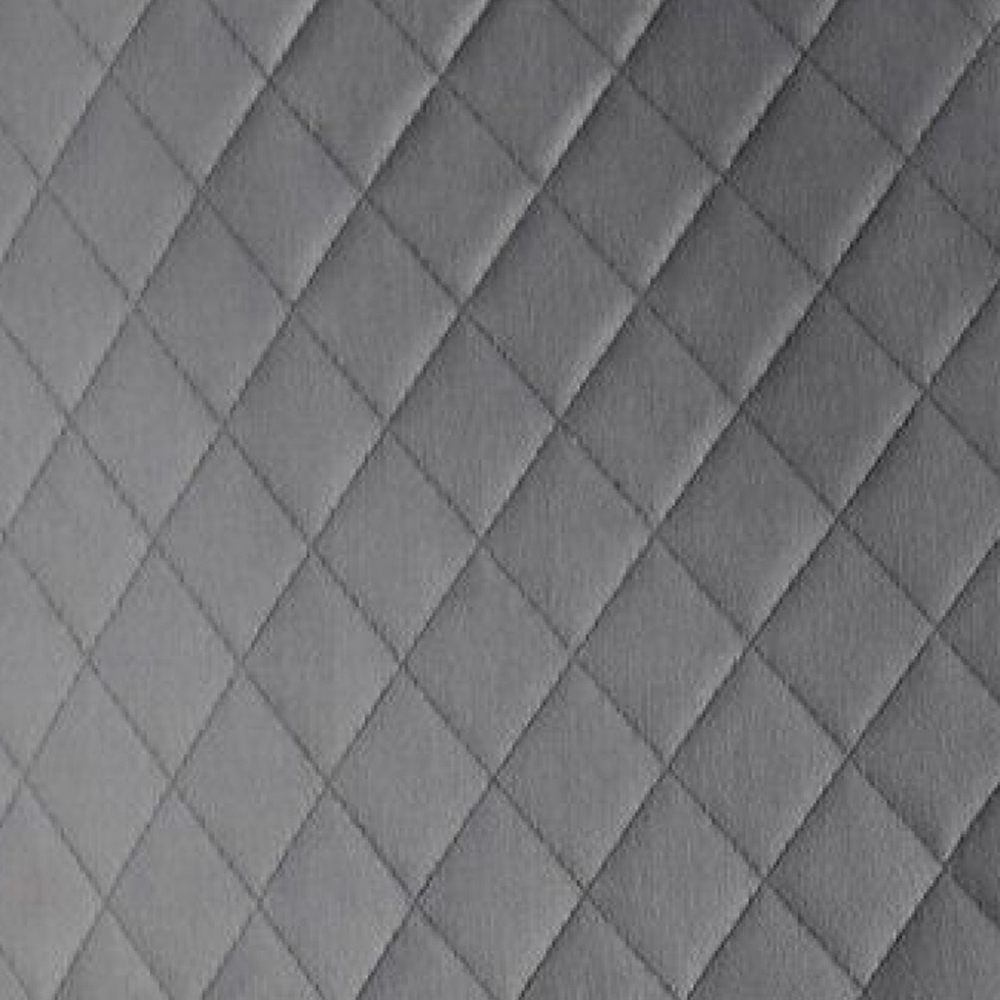 Lexi Set of 4 Grey Velvet Fabric Dining Chairs Image 6