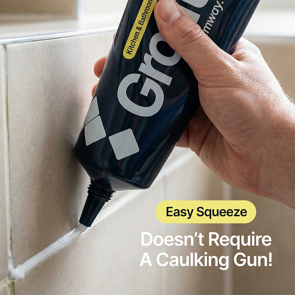 Hemway Bright White Grout Reviver Kit 400g Image 5