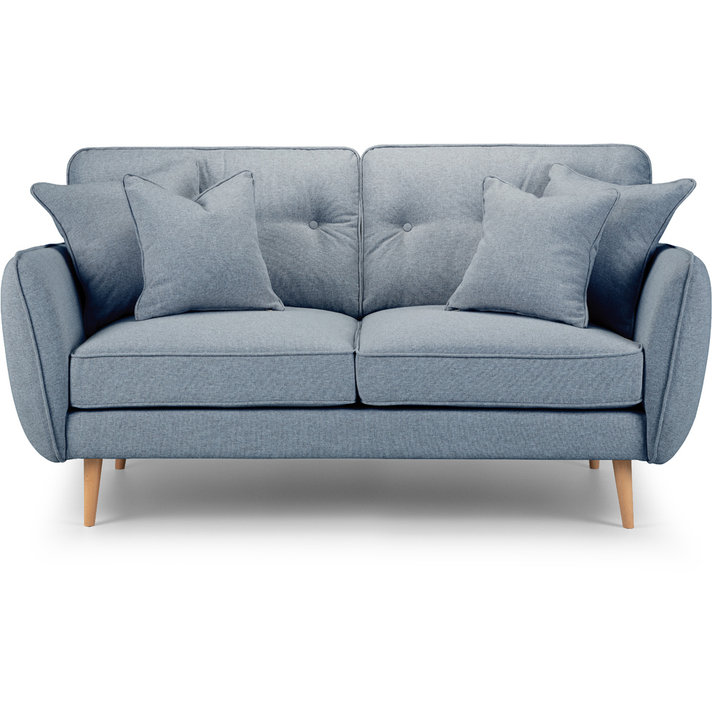 Opry Faro 2 Seater Button Back Denim Sofa Image 3
